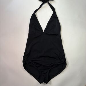Martin & Osa Women’s Low Back Black Be Piece Bathing Suit Size 6